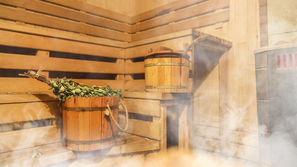 Sauna sisältäpäin